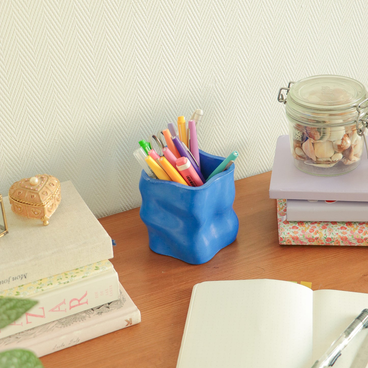 Pot Pitchoun bleu outremer