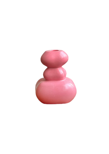 Bougeoir Karn rose sunrise