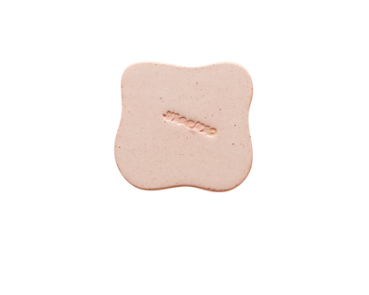 Sous-verre Galet rose (lot de 4)