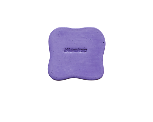 Sous-verres Galet violet (lot de 4)