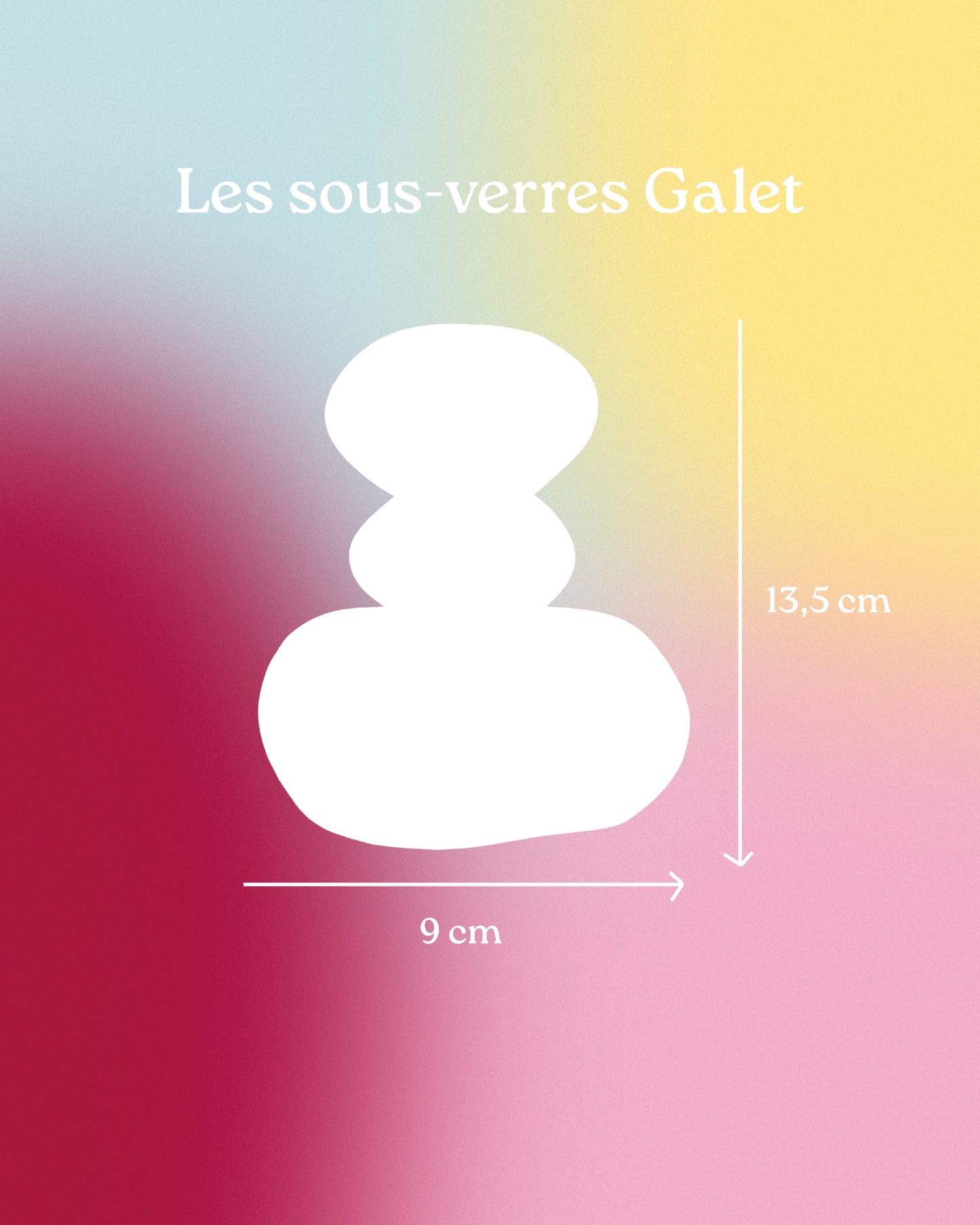 Bougeoir Karn rose sunrise