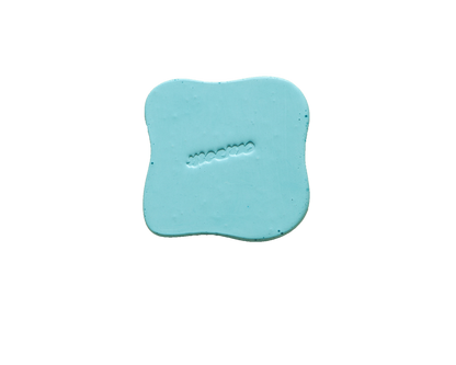 Sous-verre Galet bleu ciel (lot de 4)