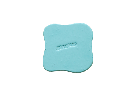 Sous-verre Galet bleu ciel (lot de 4)