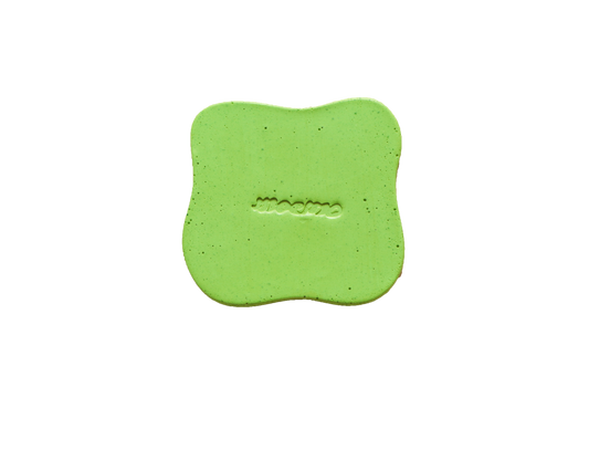 Sous-verre Galet vert (lot de 4)