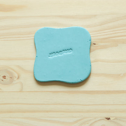 Sous-verre Galet bleu ciel (lot de 4)